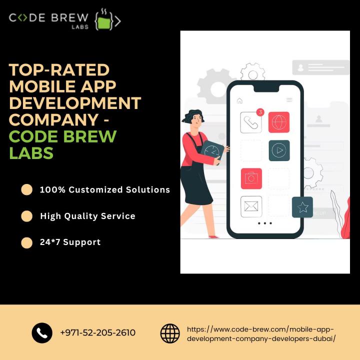 Expert App Development Company In UAE - Code Brew Labs