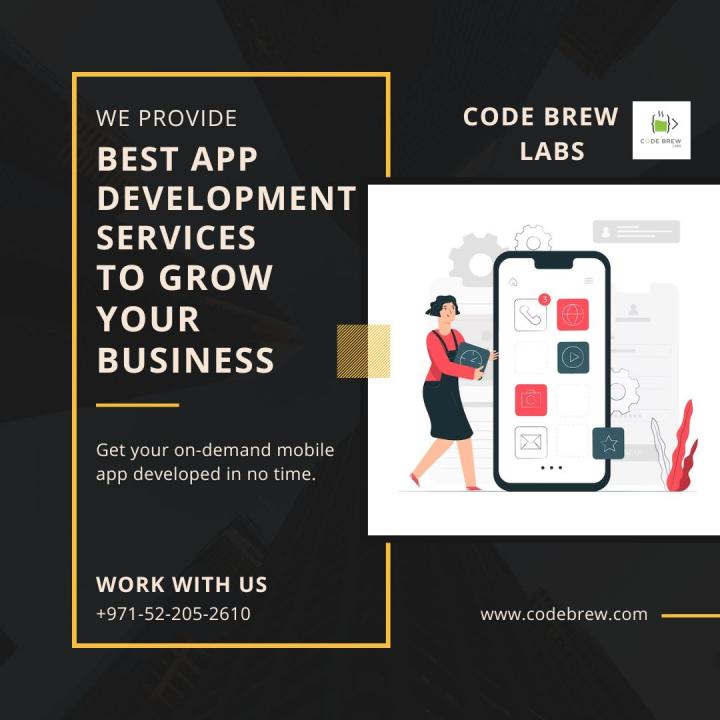 Well-Known App Development Company In UAE - Code Brew Labs