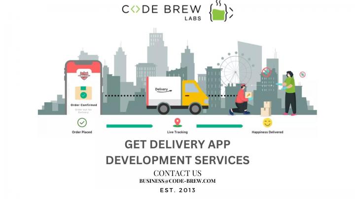 Launch Pickup &amp; Delivery App Builder Services | Code Brew L