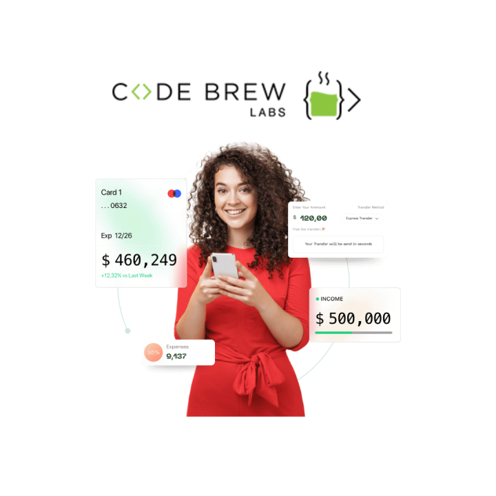 Top Financial App Development Services - Code Brew Labs